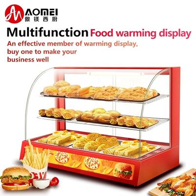 Hotel and Restaurant Catering Equipment Electric Food Display Warmer with 1.2kw Power