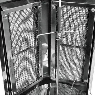 23 KG Automatic Grade Automatic Gas Shawarma Machine for Fast and Kebab Doner Slicing