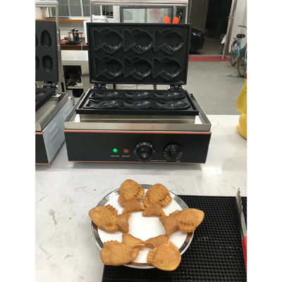 Electric 6pcs Stick Corn Hotdog Waffle Maker Perfect for Commercial Snack Machine
