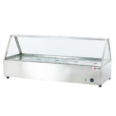 Stainless Steel Commercial Kitchen Equipment Five-Plate Electric Soup Pool Heater