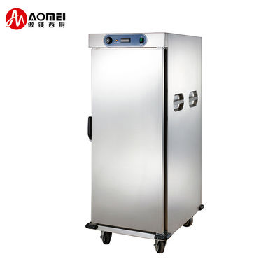 Single Door Commercial Hotel Mobile Cart Food Warmer with Temperature Range of 20-120C
