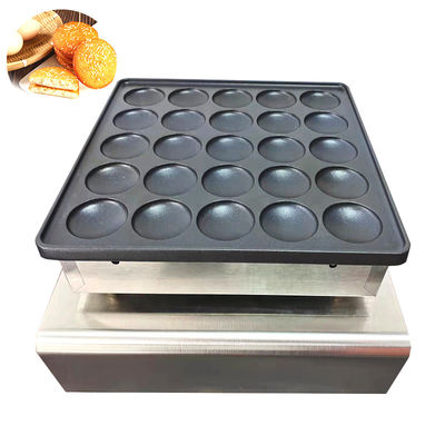 Stainless Steel Commercial Poffertjes Making Waffle Maker for Electric Dutch Pancakes