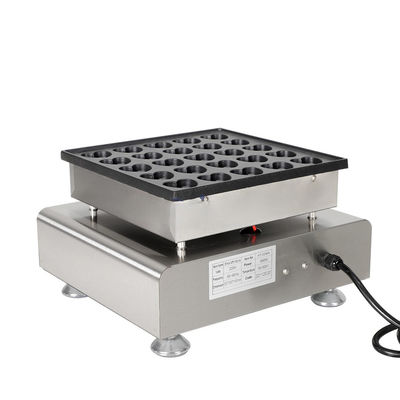 Stainless Steel Commercial Poffertjes Making Waffle Maker for Electric Dutch Pancakes