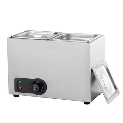 6.5kg Capacity Multifunctional Stainless Steel Chocolate Tempering Machine with 2 Tanks