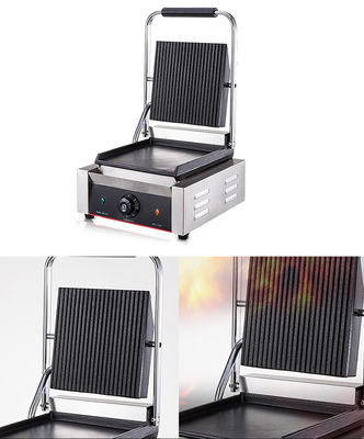 Commercial Non-Stick Panini Press Sandwich Maker Grill for Kitchen Cooking Baking BBQ