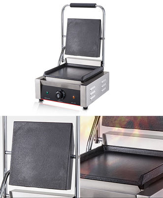 Non-stick Electric Press Grill Full Flat Grill Type for Commercial Grilled Sandwiches