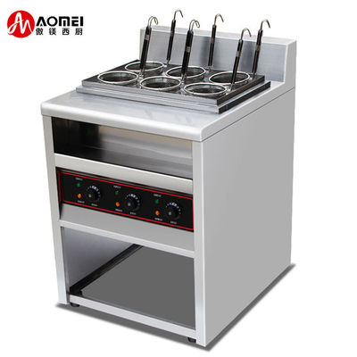 Kitchen Mechanical Equipment Freestand 6 Baskets Electric Pasta Cooker Customized Logo