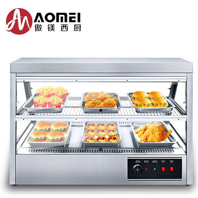 Long Life Service Eco-friendly Multifunctional Double Layer Food Warmer Display Durable