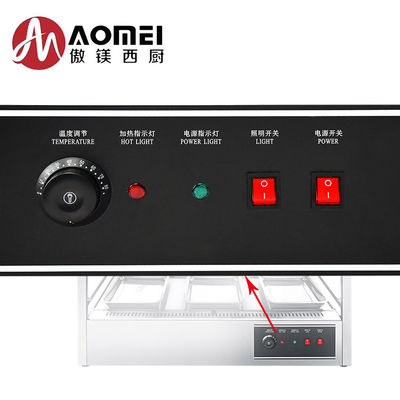 Long Life Service Eco-friendly Multifunctional Double Layer Food Warmer Display Durable