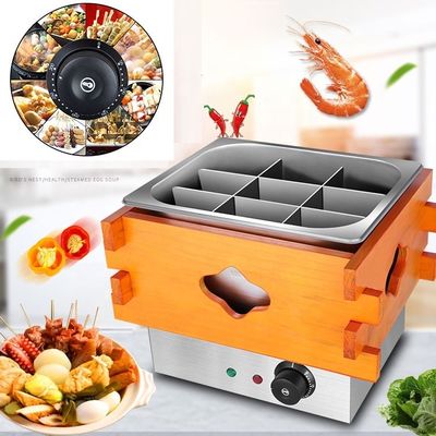 Oden Machine Kanto Cooking Machine Commercial Electric Stainless Steel for Retail