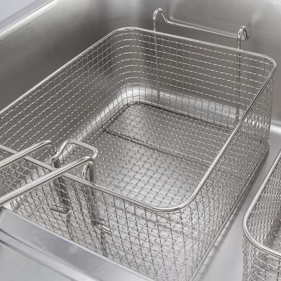6L 6L Commercial Stainless Steel Gas Deep Fryer with 2 Basket Fried Chicken Machine