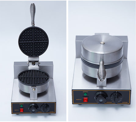 Non-Stick Commercial Waffle Maker Machine for Single Belgian Waffles 250*320*195mm