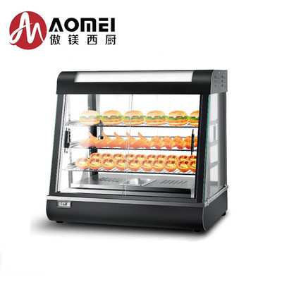 Warmer and Heater Function Electric Display Showcase for Commercial Kitchen Hot Food