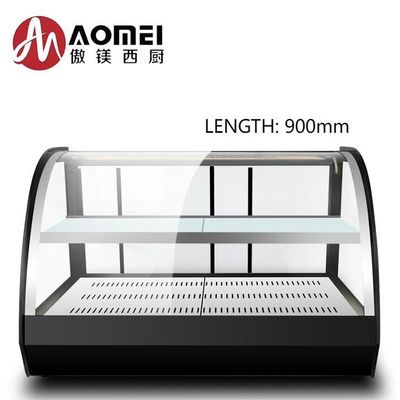 Fast Food Electric Food Warmer Display Pastry Showcase with 220V 250W Voltage Customize