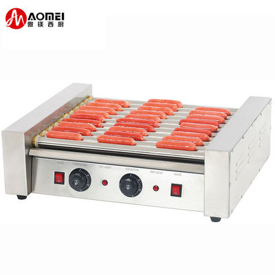 Hot Dog Roller Grill Machine for Food Beverage Shops 590x510x200mm Package Dimension