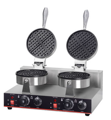 Electric Waffle Baker Machine with 2 Plates and Temperature Control Gross Weight 12.5kg