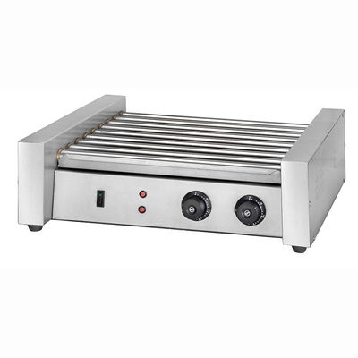 Snack Shop Supplies Electric Hot Dog 7/9/11 Roller Grill Bun Warmer Machine Year 2020