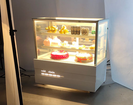 120l Capacity Countertop Bakery Showcase For Supermarket Refrigeration Equipment