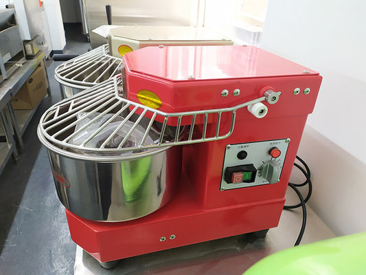 Commercial Kitchen Dough Mixer Stainless Steel Planetary Stand Spiral Mixing Machine
