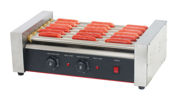 5 Roller Grill Hot Dog Machine for Stainless Steel Restaurant Kitchen Equipment