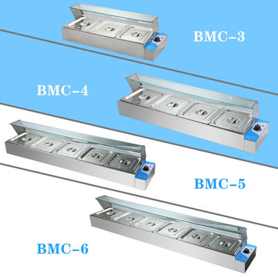 Restaurant Equipment Electric Buffet Food Warmer with 2KG Capacity and 220V Voltage