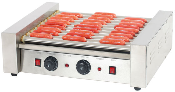 9 Roller Hot Dog Grill Maker for Retail Snack Machine Convenience and Efficiency