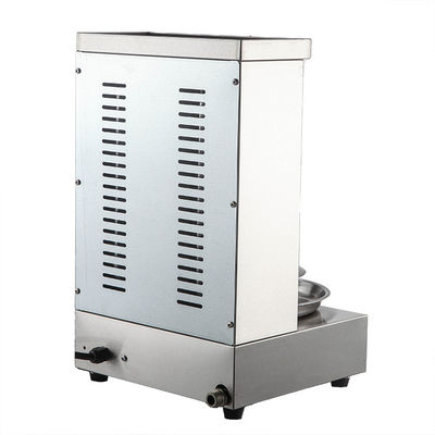 Automatic Rotating 2-burner Gas Lpg Shawarma Grill for Restaurant/Home Directly Sell