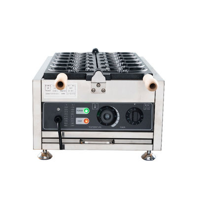 Korean Fish Cake Commercial Electric Taiyaki Waffle Maker with 18 KG Stainless Steel