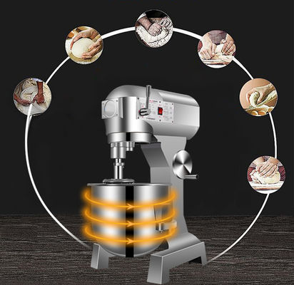 10L Planetary Stand Spiral Dough Mixer for Kitchen Equipment 220V Bread/Flour/Egg