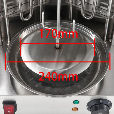 Restaurant Kitchen Electric Doner Kebab Gyro Grill with Portable 220V Voltage Design