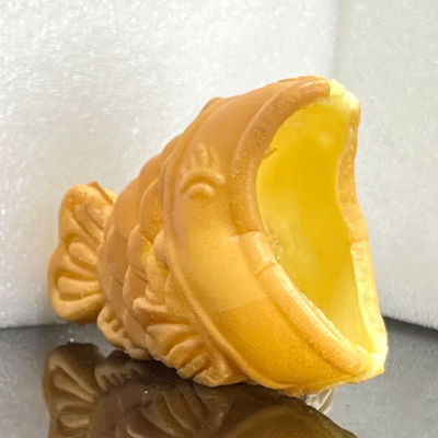 Double Waffle Maker Ice Cream Machine with Open Mouth Fish Shape and Timer 0-10 minutes