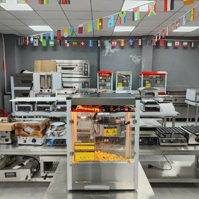 NO App-Controlled Stainless Steel Popcorn Machine for Commercial Electric Popcorn