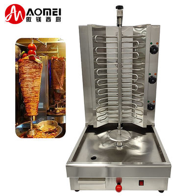 Electric Chicken Rotisserie with Temperature Range 50-300C and 520*650*950mm Size