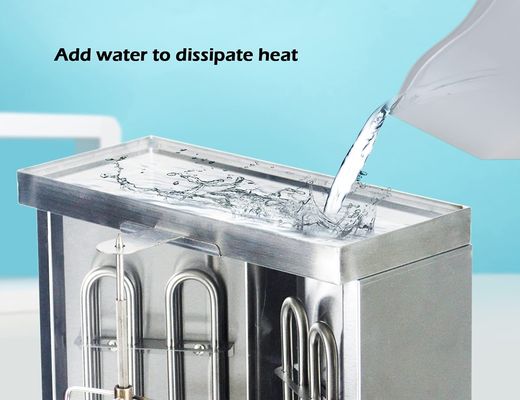 2 Burners Electric Vertical Rotisserie Chicken Broiler for Automatic Meat Production