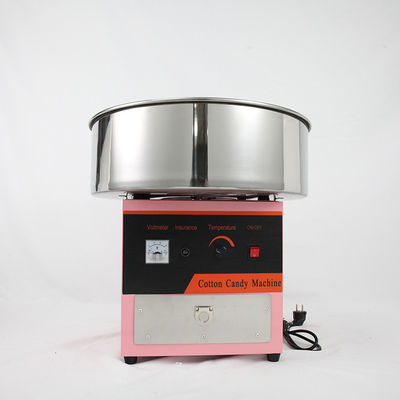 Electric Sugar Floss Sweet Cotton Candy Maker Machine With Basin Size Dia520*H170mm