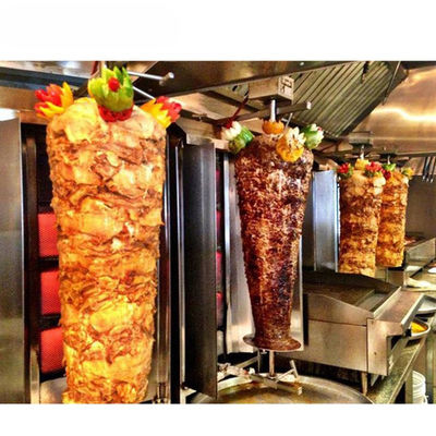 High Power Grill Meat Fast and Efficientlys Doner Kebab Shop Shawarma Making Machine