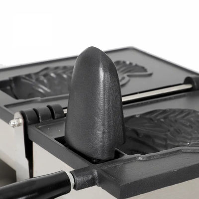 Silver 350x500x200 Most Popular Customized Taiyaki Machine Open Mouth Fish Waffle Machine