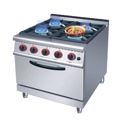 Multifunction Cooking Range 700 Series 4 Burner Gas Standing Cooker Stove With Oven