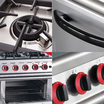 Multifunction Cooking Range 700 Series 4 Burner Gas Standing Cooker Stove With Oven