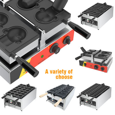 Sancks Made Simple Electric Taiyaki Bear Waffle Maker with 2pcs Each Mold 11.25 KG