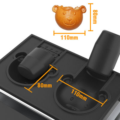 Sancks Made Simple Electric Taiyaki Bear Waffle Maker with 2pcs Each Mold 11.25 KG