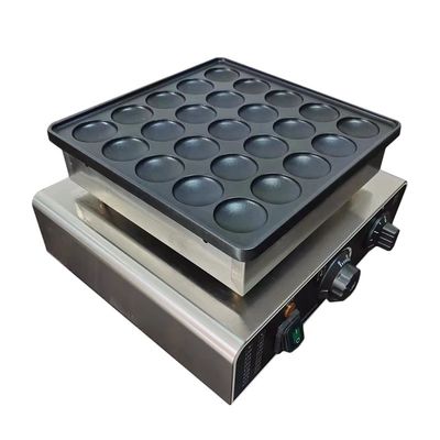 25-Hole Electric Non-Sticking Mini Waffle Maker for Delicious Pancakes and Muffins