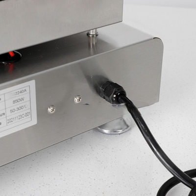 201 Stainless Steel Waffle Maker for Commercial Poffertjes and Taiyaki Snack Machines