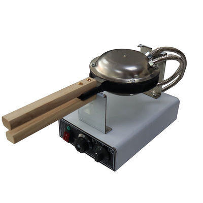 Making Bubble Waffle with Ball Waffle Maker Commercial Belgian Waffle Rotary Machine