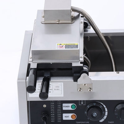 Convenient Commercial Taiyaki Waffle Maker with Digital Panel and Temperature Control