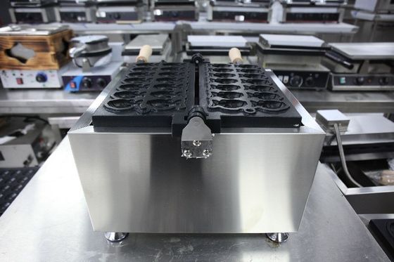 Convenient Commercial Taiyaki Waffle Maker with Digital Panel and Temperature Control