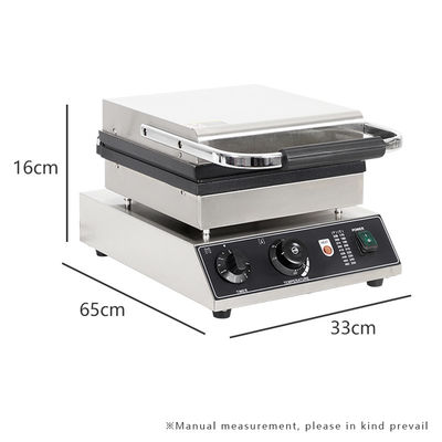 AM-206-2D 2400W QQ Liege Belgian Waffle Maker Machine for Fast and Easy Cleaning