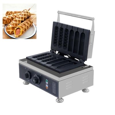 Household Waffle Hot Dog Stick Waffle Corn Dog Maker Machine AM-216 with Big Capacity