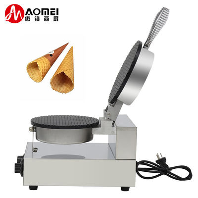 250*350*250mm Commercial Single Plate Electric Ice Cream Cone Machine for Commercial