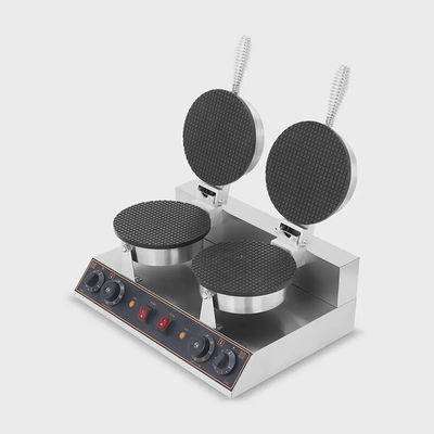 Round Shape Other Snack Machines Ice Cream Cone Waffle Maker Machine With Year 2023